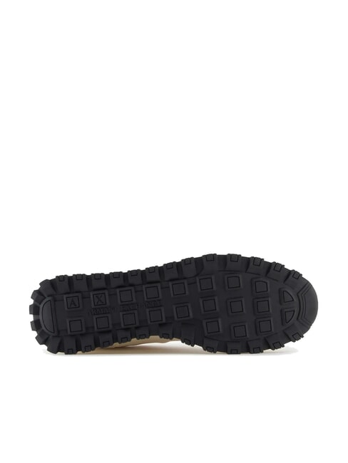 DROP MICROSUEDE Sneaker mit kontrastierendem Logo Off-White + Dunkelblau + Granatrot - Herrenschuhe