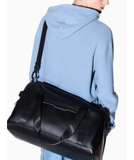 ARMANI EXCHANGE CEDRIC Gro&szlig;e Reisetasche mit Schultergurt schwarz/schwarz - Reisetaschen - 7