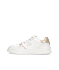 LIUJO ME 03 Leder-Sneakers mit Logo Wei&szlig; - Damenschuhe - 2