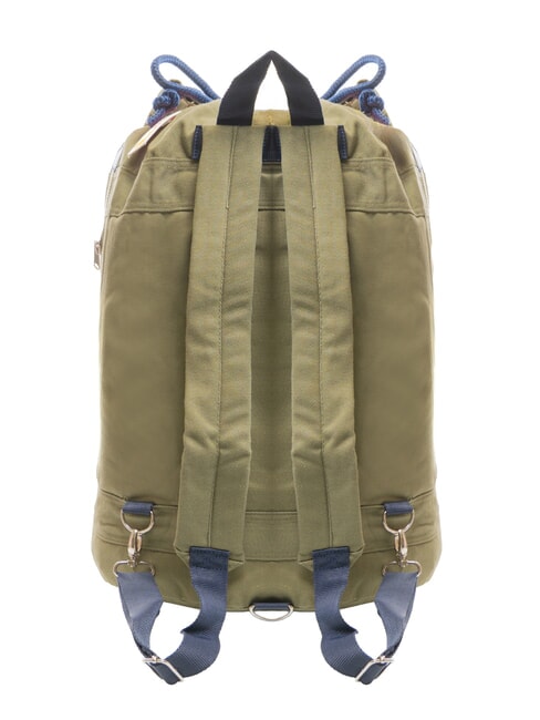 CABARDINE Strandtasche aus Baumwolle dunkles Milit&auml;r - Damentaschen