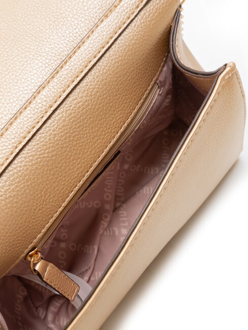 CALIWEN Tasche mit Ketten-Schultergurt Hell Gold - Damentaschen