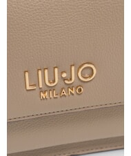 LIUJO CALIWEN Kleine Umh&auml;ngetasche mit &Uuml;berschlag W&uuml;stentaupe - Damentaschen - 3