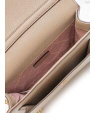 LIUJO CALIWEN Kleine Umh&auml;ngetasche mit &Uuml;berschlag W&uuml;stentaupe - Damentaschen - 5