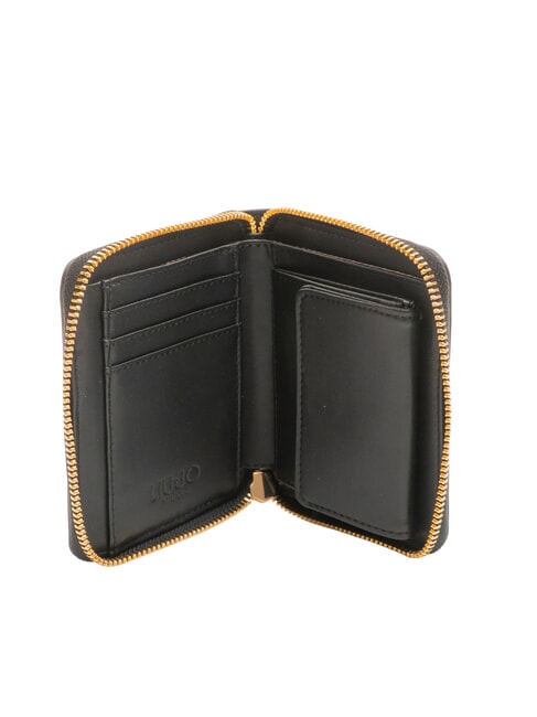 CALIWEN Mittelgro&szlig;e Brieftasche mit Rundum-Rei&szlig;verschluss SCHWARZ - Brieftaschen Damen