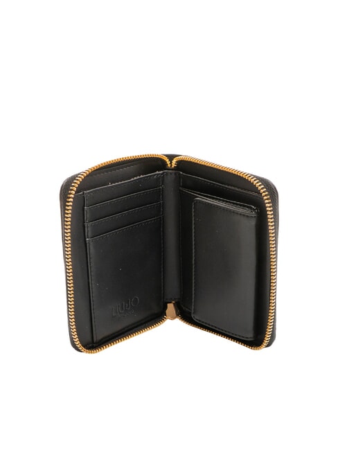 CALIWEN Mittelgro&szlig;e Brieftasche mit Rundum-Rei&szlig;verschluss SCHWARZ - Brieftaschen Damen