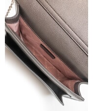 LIUJO CALIWEN Kleine Umh&auml;ngetasche mit &Uuml;berschlag Anthrazit met. - Damentaschen - 5