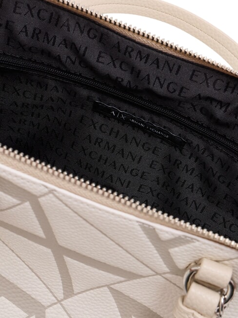 GYNGER Handtasche mit Schultergurt wei&szlig;/tal - Damentaschen