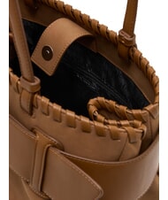 ARMANI EXCHANGE SUSIE SOFT Mittelgro&szlig;e Einkaufstasche leichter Whisky - Damentaschen - 5