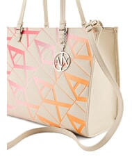 ARMANI EXCHANGE GYNGER DEGRADE Schulter-Einkaufstasche Tal/Abbau - Damentaschen - 3