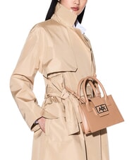 ARMANI EXCHANGE JODIE Mini-Umh&auml;ngetasche Kamelrosa - Damentaschen - 6