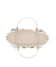 ARMANI EXCHANGE WAVE Gro&szlig;e perforierte Handtasche strahlend wei&szlig; - Damentaschen - 5