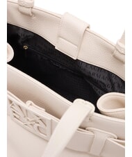 ARMANI EXCHANGE SUSIE SOFT Umh&auml;ngetasche mit Schnalle cremefarben - Damentaschen - 5