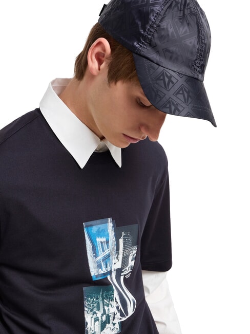 BASEBALL HAT Hut aus Satinstoff tiefes Marineblau - M&uuml;tzen/H&uuml;te