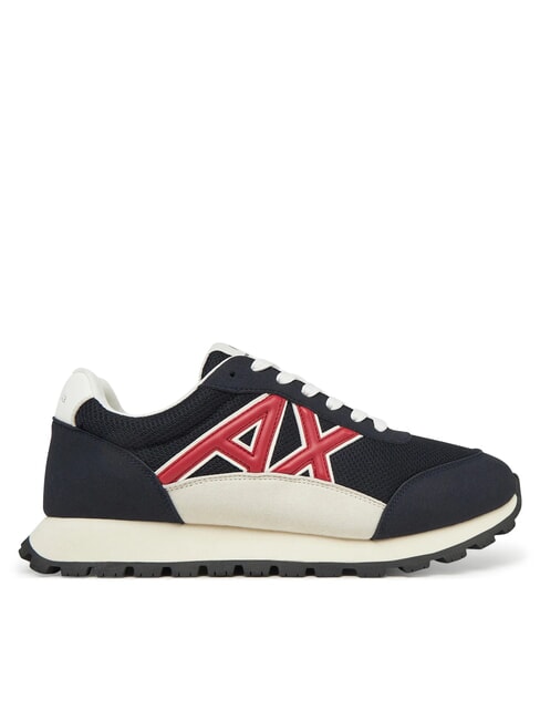A|X Turnschuhe Dunkelblau + Kardinal - Herrenschuhe