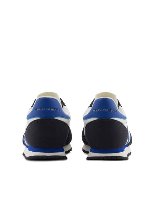 RIO Niedrige Turnschuhe Dunkelblau + Cremewei&szlig; - Herrenschuhe