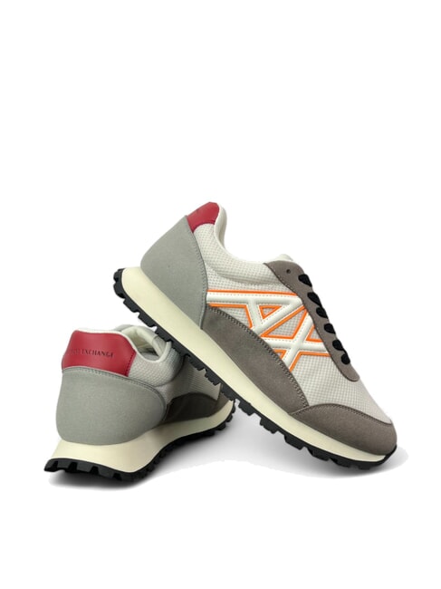 A|X Turnschuhe r.cash+off wht+or.fl - Herrenschuhe