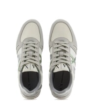ARMANI EXCHANGE RIO Turnschuhe grau + d.frosty gr&uuml;n - Damenschuhe - 4