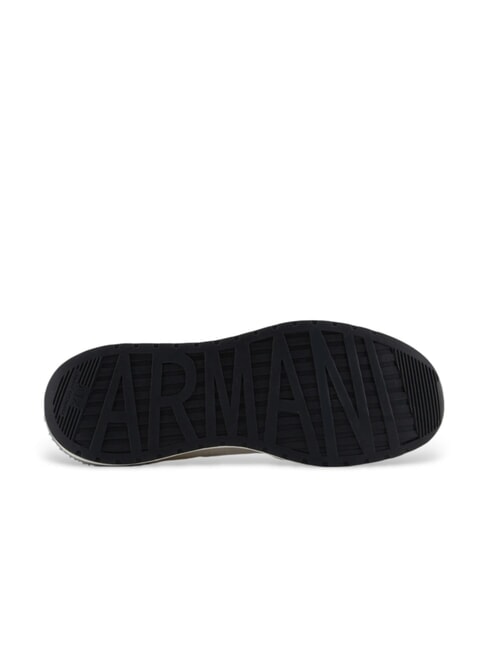 A|X Sneaker mit seitlichem Maxi-Logo neutrales Grau + gebrochenes Wei&szlig; - Herrenschuhe