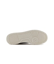 ARMANI EXCHANGE A|X Sneaker mit kontrastierendem Seitenband gebrochenes Wei&szlig; + dunkles Marineblau - Herrenschuhe - 6