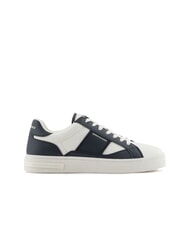 ARMANI EXCHANGE A|X Sneaker mit kontrastierenden Eins&auml;tzen Off White + Jet Set - Herrenschuhe - 2