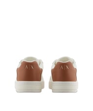 ARMANI EXCHANGE A|X Sneaker mit Kontrastdetail off white+caram.cafe - Damenschuhe - 4