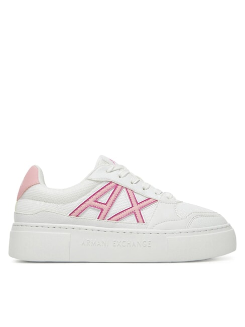 A|X Sneaker mit kontrastierendem Logo op.wei&szlig;+rosa - Damenschuhe