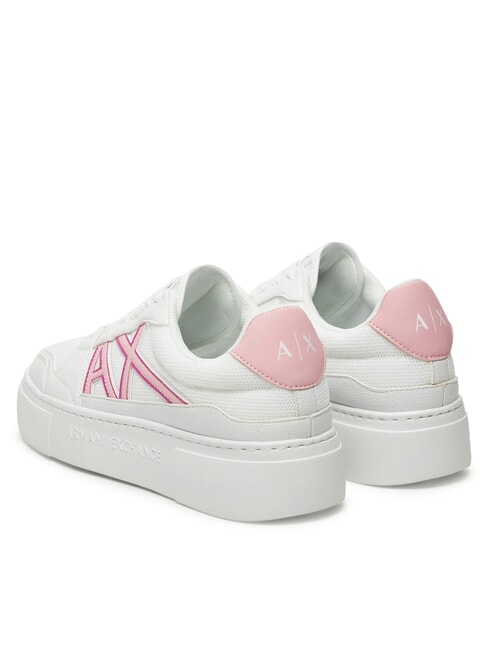 A|X Sneaker mit kontrastierendem Logo op.wei&szlig;+rosa - Damenschuhe