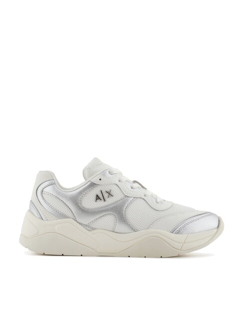 A|X Sneaker aus Mesh-Gewebe Silber+Off-White - Damenschuhe