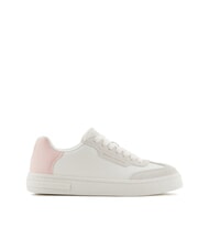 ARMANI EXCHANGE A|X Sneaker mit Kontrastdetail cremewei&szlig;+hellrosa - Damenschuhe - 2