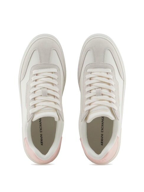 A|X Sneaker mit Kontrastdetail cremewei&szlig;+hellrosa - Damenschuhe