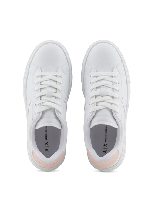 A|X Turnschuhe op.wei&szlig;+hellrosa - Damenschuhe