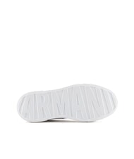 ARMANI EXCHANGE A|X Sneaker mit Seitenband MULTICOLOR / OP.WEISS + SCHWARZ - Damenschuhe - 6