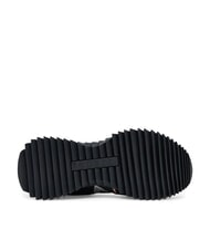 GUESS BAIL Runner-Sneakers aus gemischtem Leder SCHWARZ - Damenschuhe - 6