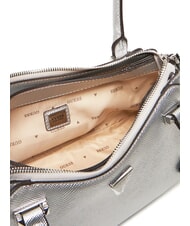 GUESS ROSALBA Schultertasche mit Saffiano-Print SILBER - Damentaschen - 4