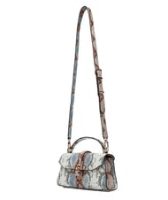 GUESS QUEENSLAND Handtasche mit Schultergurt neblig blau multi - Damentaschen - 3