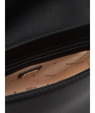 GUESS LEFIA Umh&auml;ngetasche mit &Uuml;berschlag SCHWARZ - Damentaschen - 5