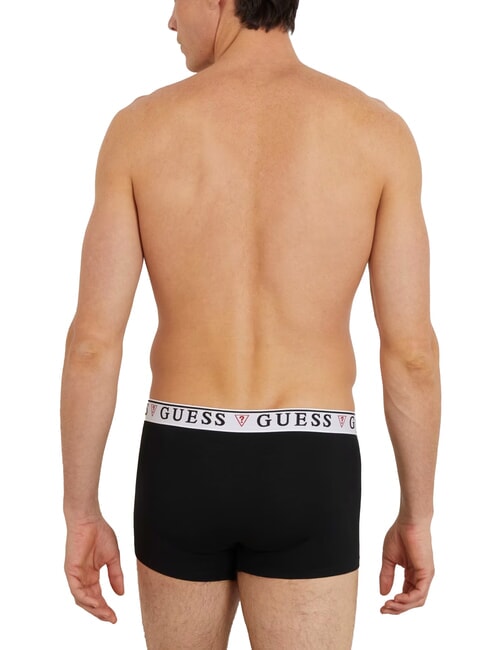 BRIAN HERO 3 Paar Boxershorts schwarz blau Kombination - Herrenslip