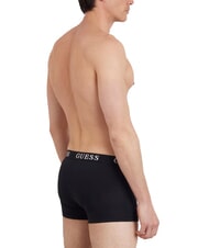 GUESS PLACED LOGO 3 Paar Boxershorts jetbla - Herrenslip - 3