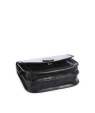 THE BRIDGE STORY DONNA Mini-Umh&auml;ngetasche aus Leder Schwarzes Gold - Damentaschen - 4