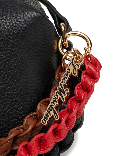 LEGACY Kameratasche mit Anh&auml;ngern Schwarz - Damentaschen