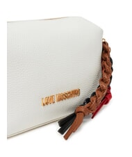 LOVE MOSCHINO LEGACY Kameratasche mit Anh&auml;ngern Wei&szlig; - Damentaschen - 4