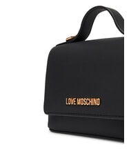 LOVE MOSCHINO SPARKLE Mini-Tasche mit Schmuckstein-Applikationen Schwarz - Damentaschen - 4