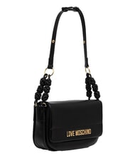 LOVE MOSCHINO SMART DAILY Umh&auml;ngetasche mit gewebtem Muster - Damentaschen