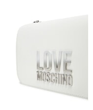 LOVE MOSCHINO LETTERING BICOLOR Umh&auml;ngetasche Wei&szlig; - Damentaschen - 4