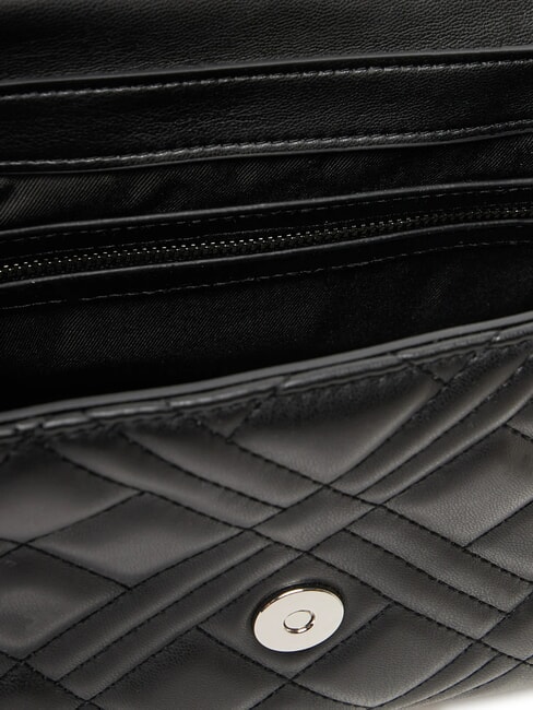 QUILTED S Mini-Umh&auml;ngetasche Schwarz Schwarz - Damentaschen