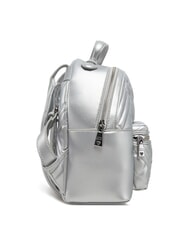 LOVE MOSCHINO QUILTED Gesteppter Rucksack Silber - Damentaschen - 3