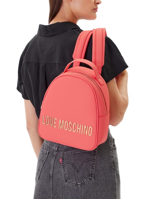 LETTERING Rucksack Koralle - Damentaschen