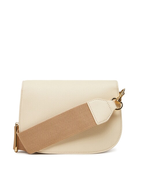 BRAIDED Umh&auml;ngetasche mit &Uuml;berschlag Elfenbein - Damentaschen