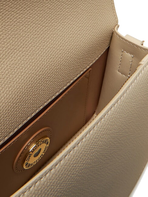 BRAIDED Umh&auml;ngetasche mit &Uuml;berschlag Elfenbein - Damentaschen