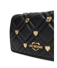 LOVE MOSCHINO SWEET STUDS Umh&auml;ngetasche mit Kette Schwarz - Damentaschen - 4